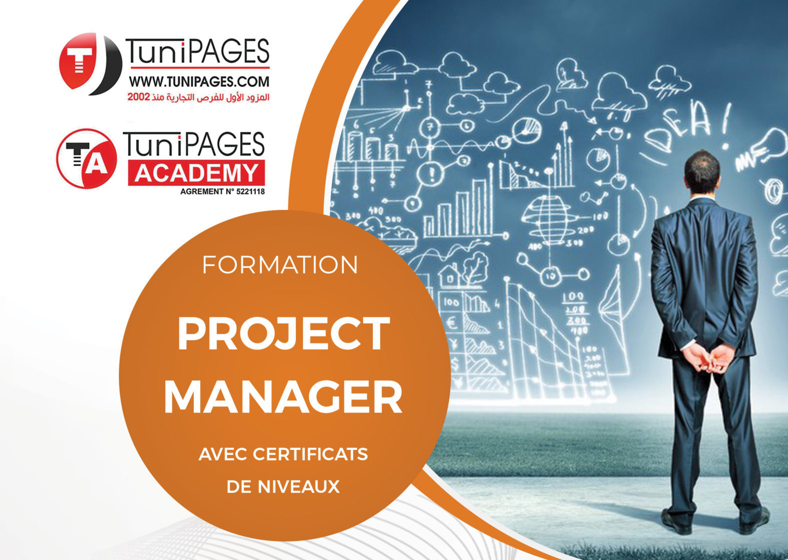Formation Project Manager à Tunis  Tunipages